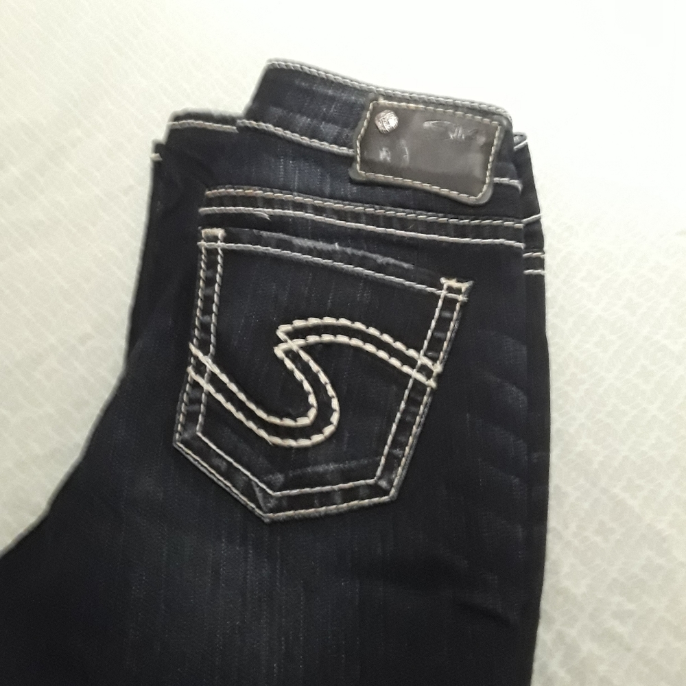 Silver jeans